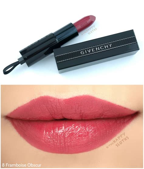 givenchy illicit color rouge interdit satin lipstick|Givenchy universal black lip balm.